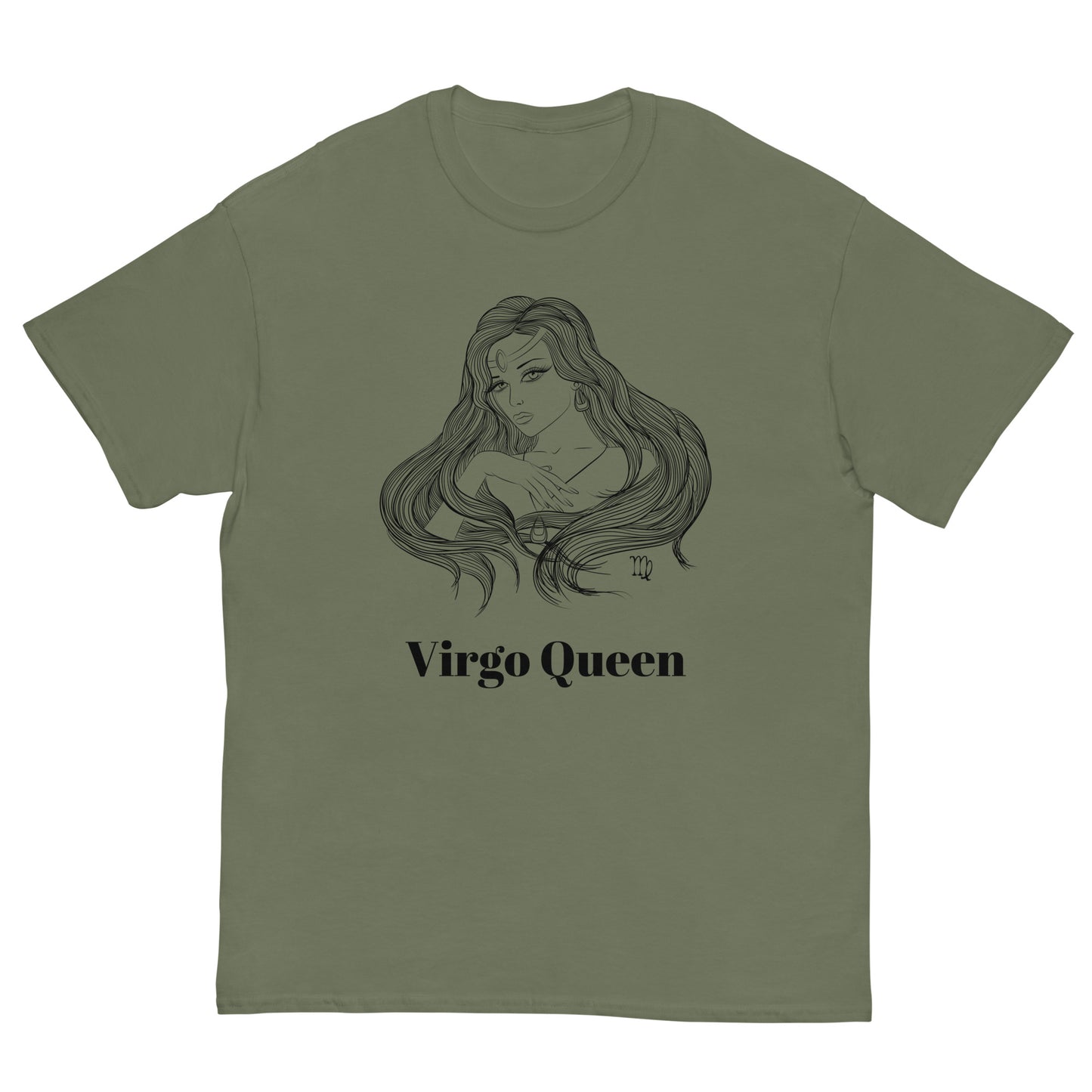 Virgo Queen Tee | Zodiac Tee | Hip Hop Tee | Aesthetic Graphic Tee