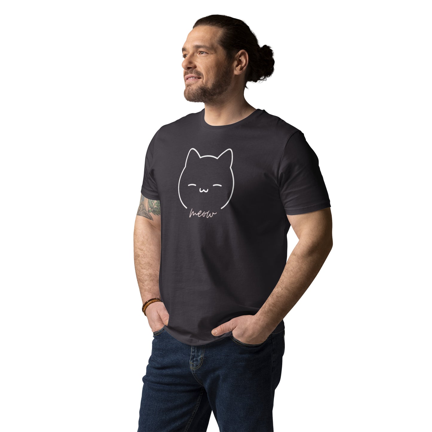Meowwww - Unisex organic cotton t-shirt