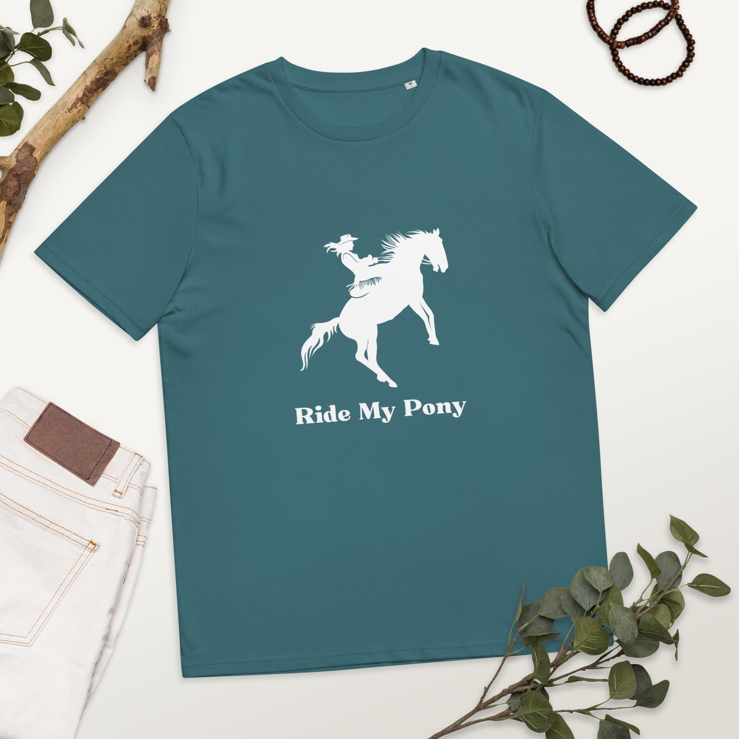 Ride My Pony - Unisex organic cotton t-shirt